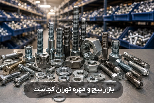 بازار پیچ و مهره تهران کجاست؟